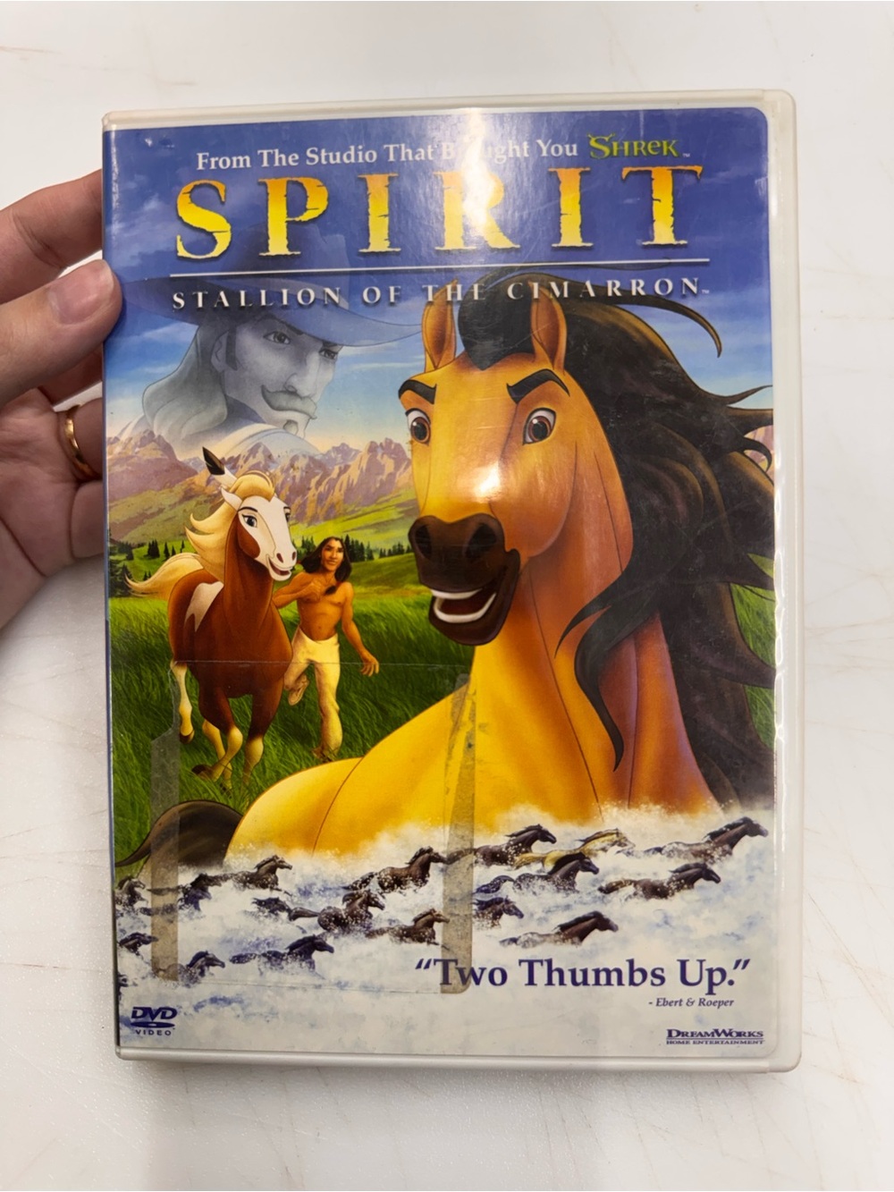 Spirit: Stallion of the Cimarron 2002 - DVD - Matt Damon - Animated Tested
